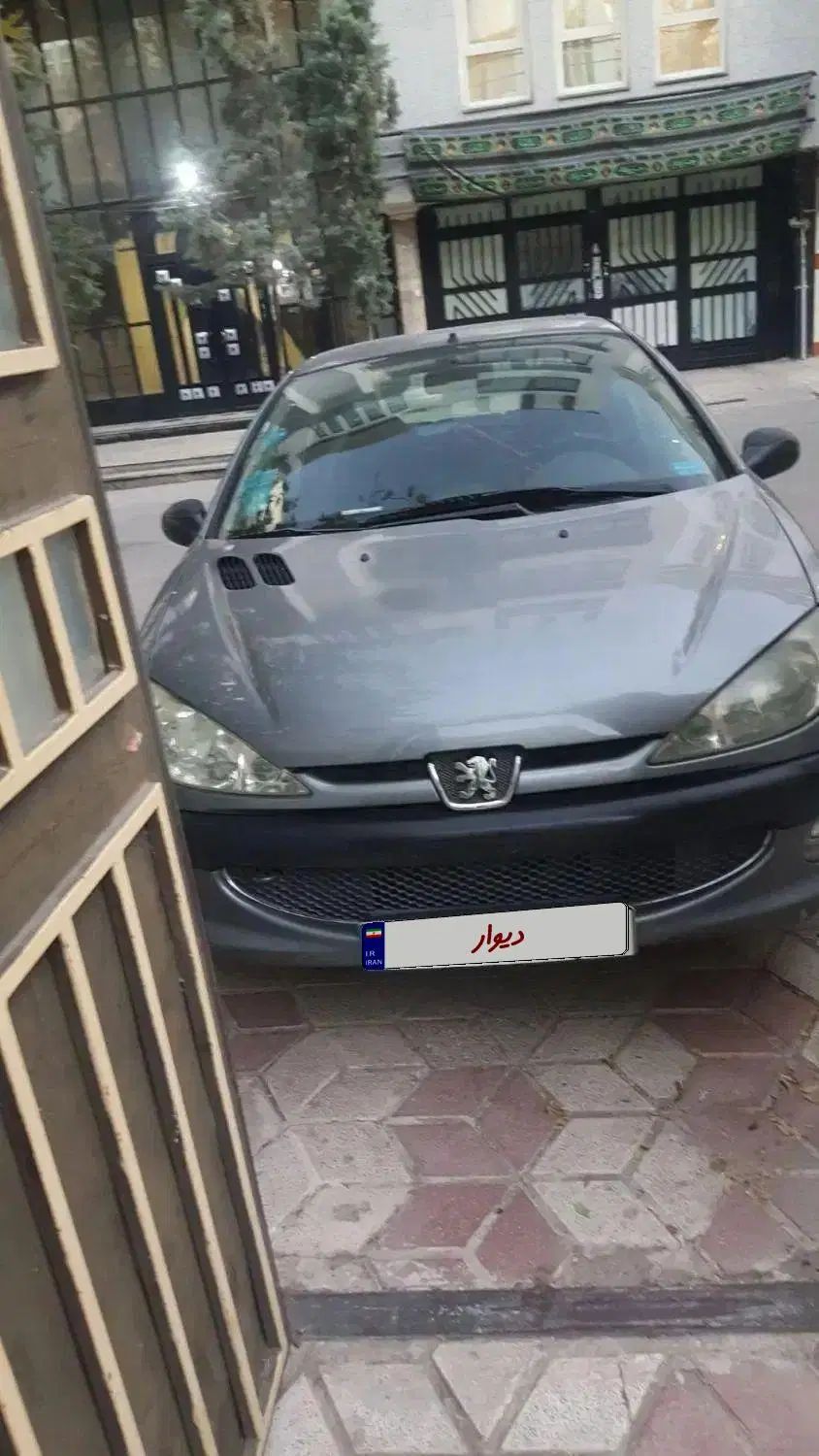 پژو ۲۰۶ صندوق دار v8 - 1386
