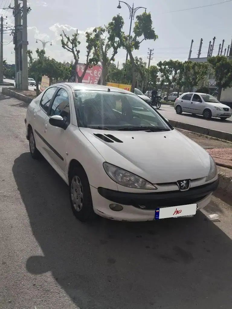 پژو ۲۰۶ صندوق دار v8 - 1388