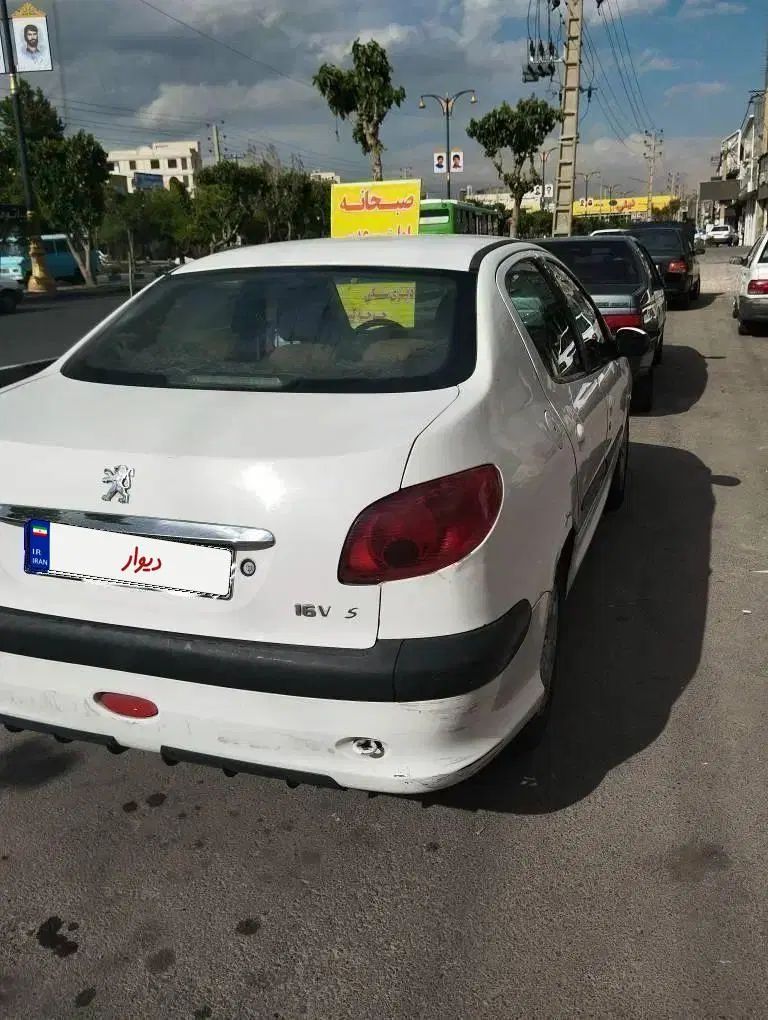 پژو ۲۰۶ صندوق دار v8 - 1388
