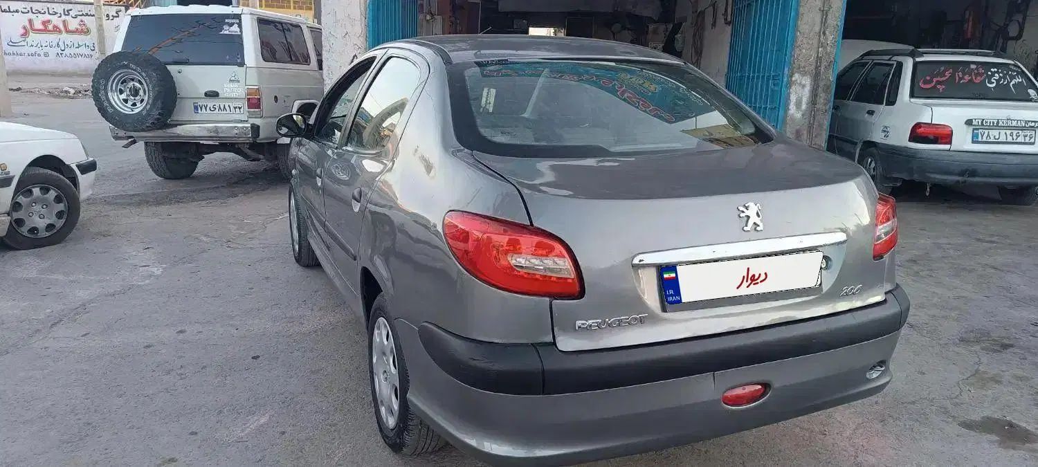 پژو ۲۰۶ صندوق دار v2 - 1386