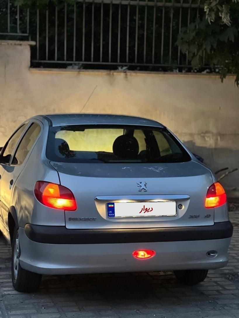 پژو ۲۰۶ صندوق دار v1 - 1388