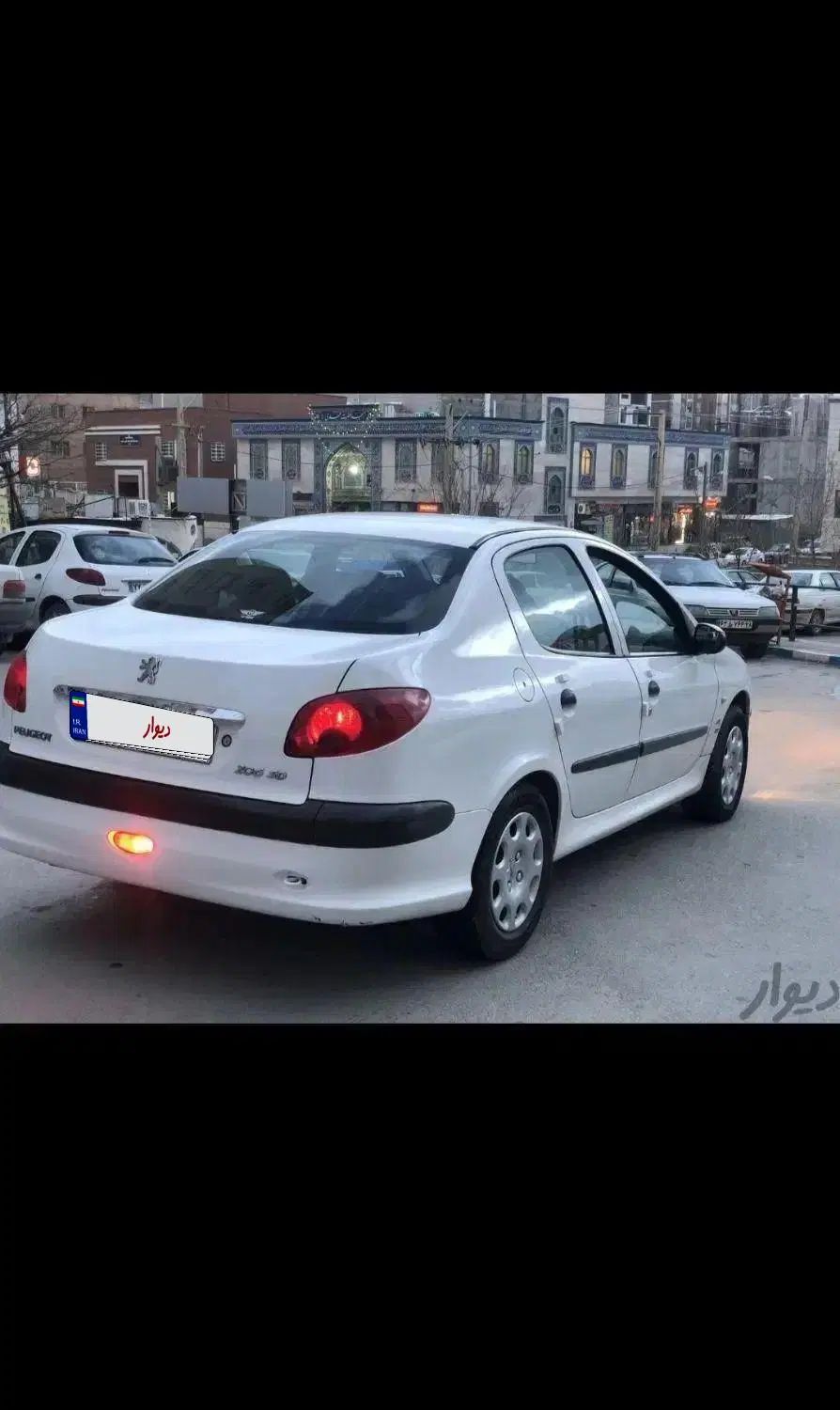 پژو ۲۰۶ صندوق دار v8 - 1396