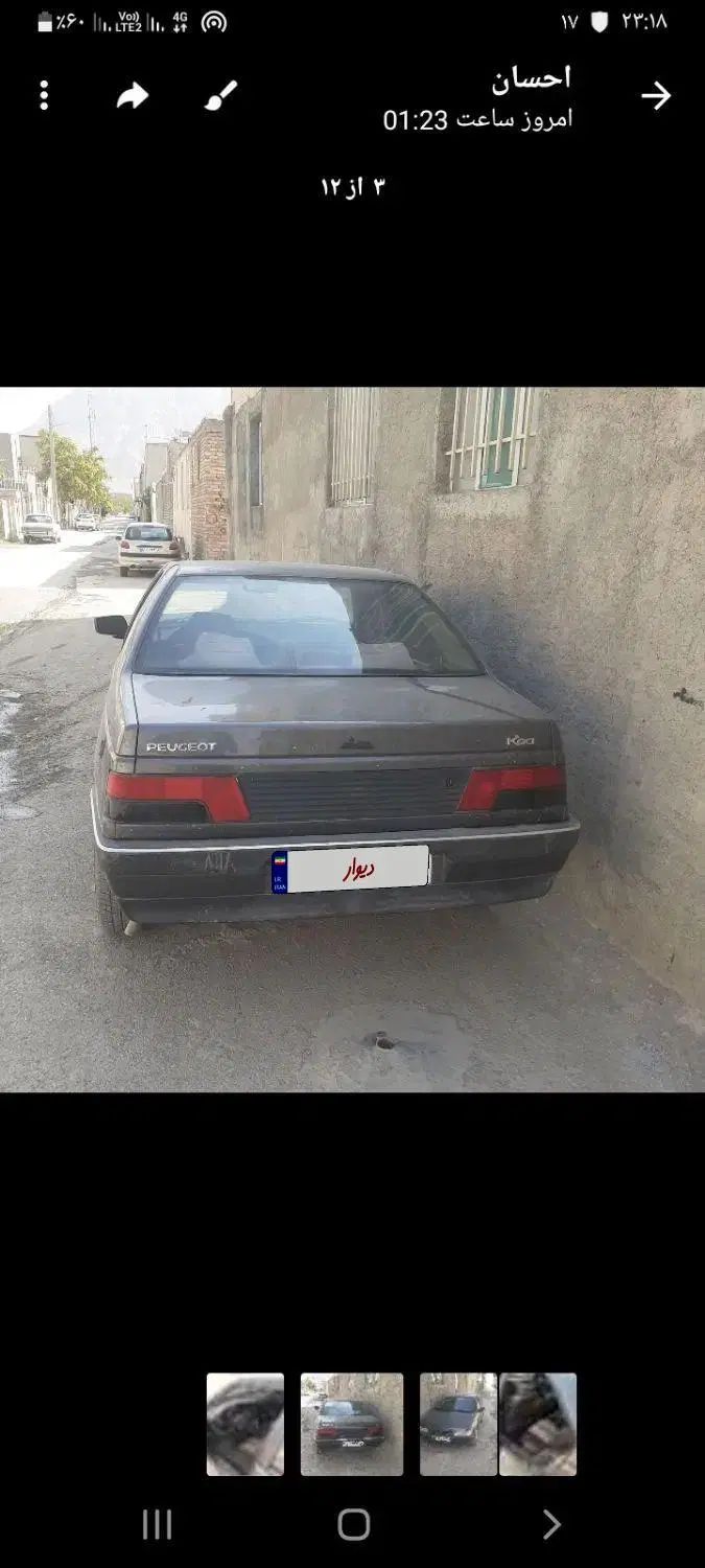 پژو روآ بنزینی - 1386