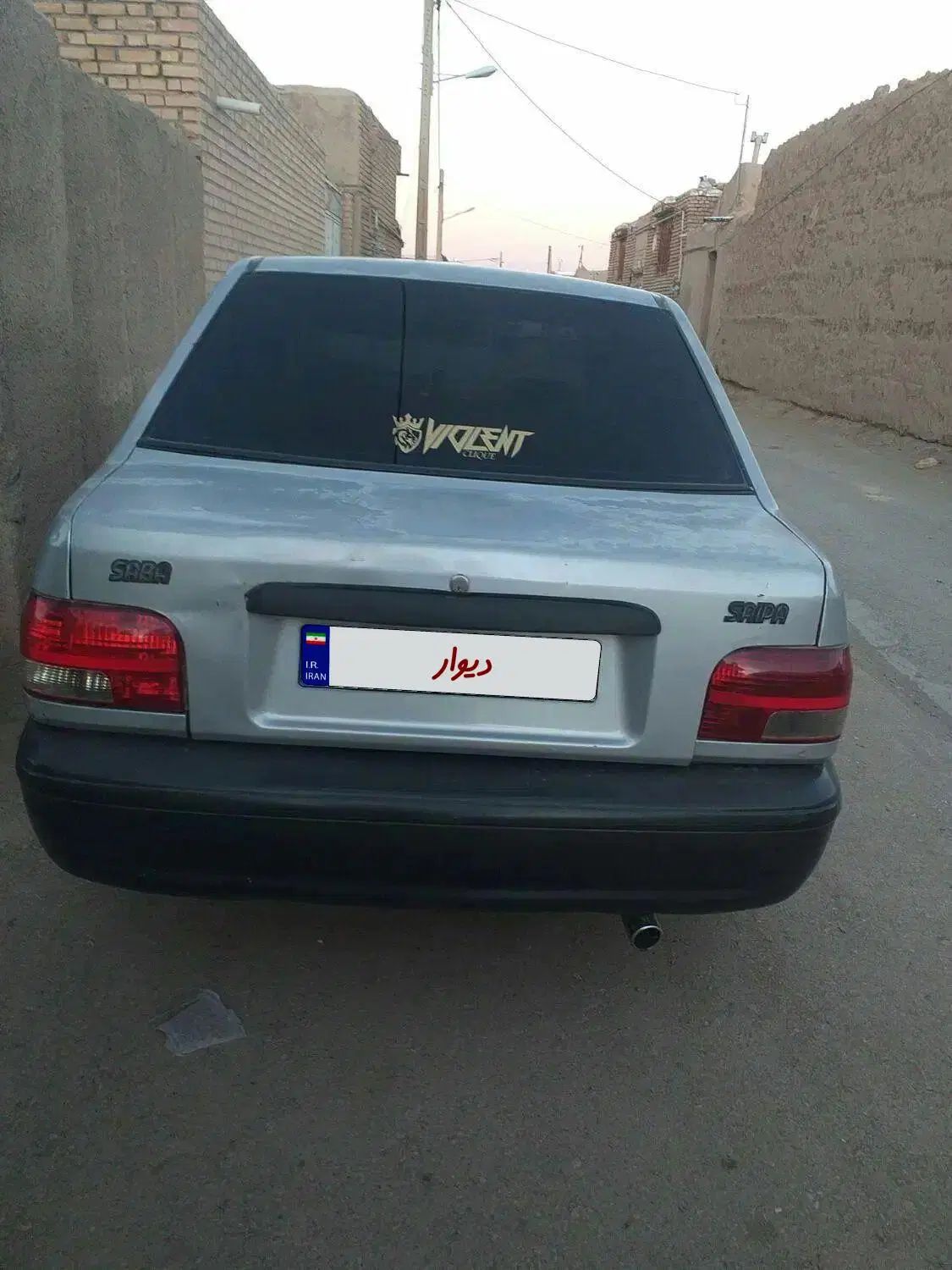 پراید صبا دوگانه‌سوز - 1387