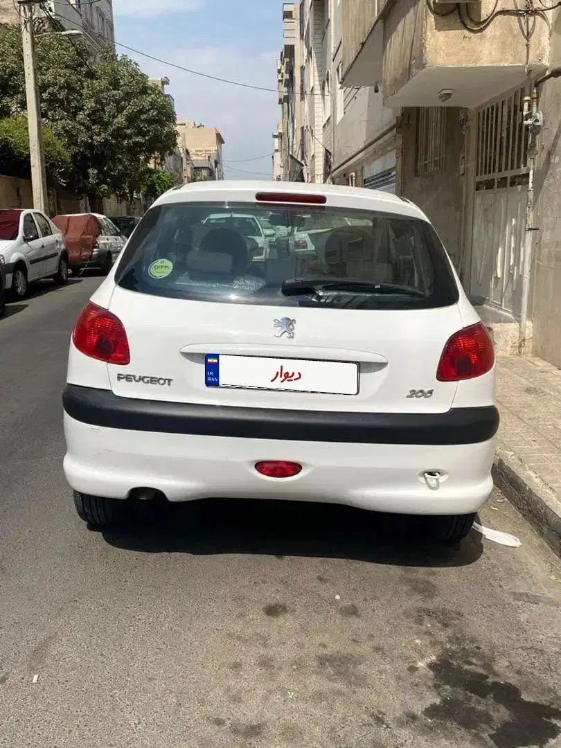 پژو 206 تیپ 2 - 1401