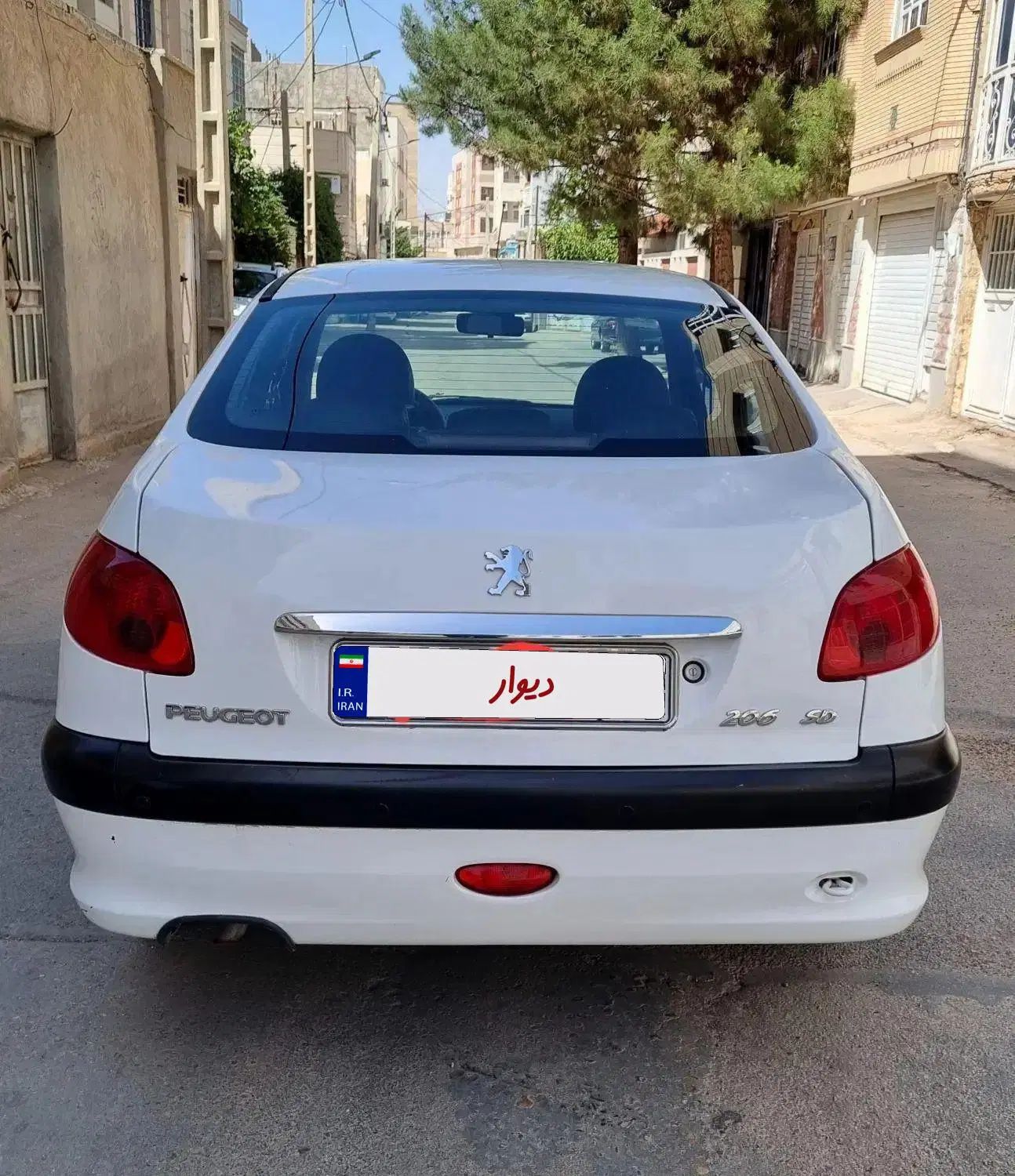 پژو ۲۰۶ صندوق دار v8 - 1398