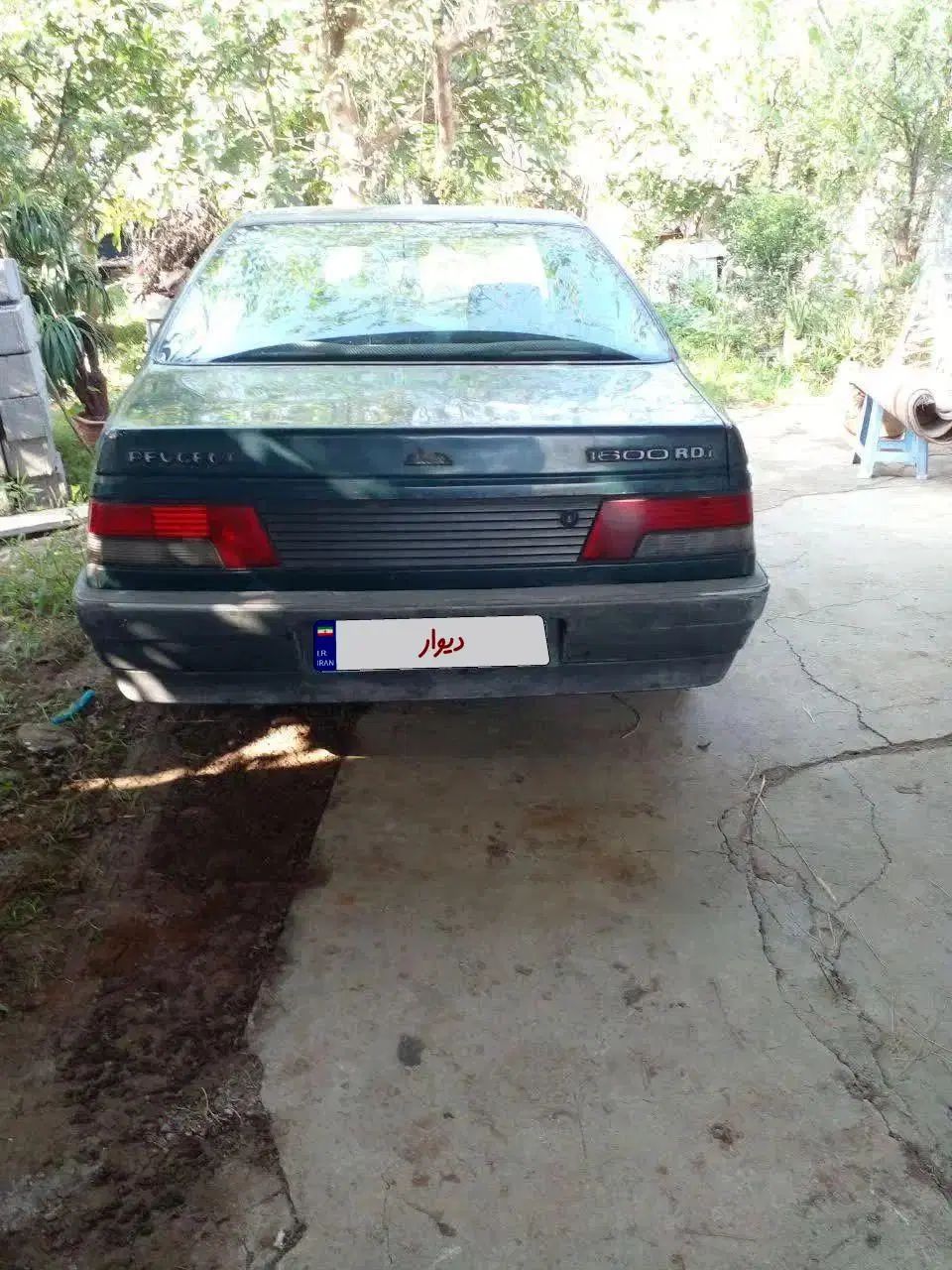 پژو آردی دوگانه سوز CNG - 1384