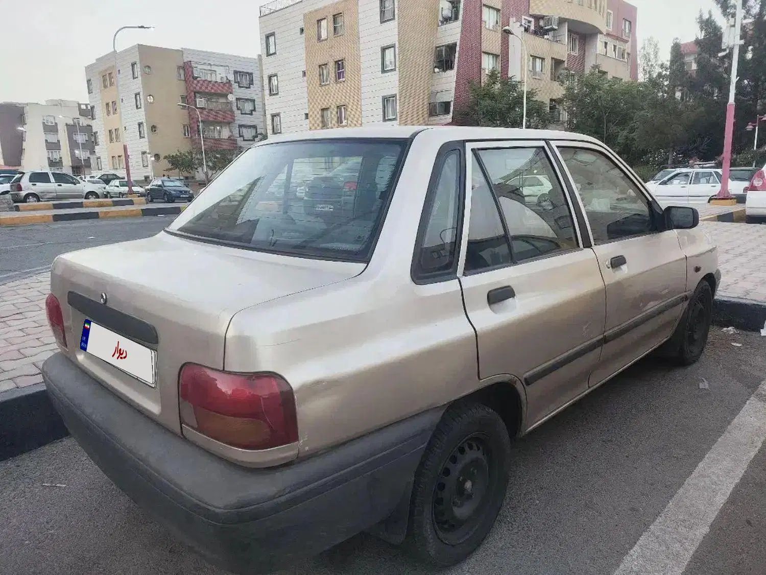 پراید صبا بنزینی - 1387