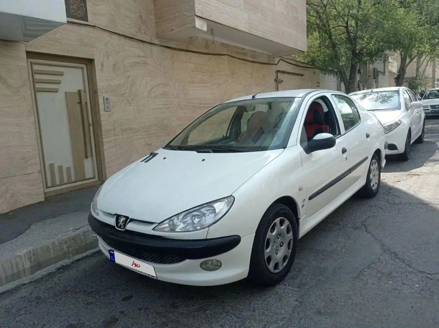 پژو ۲۰۶ صندوق دار v8 - 1396