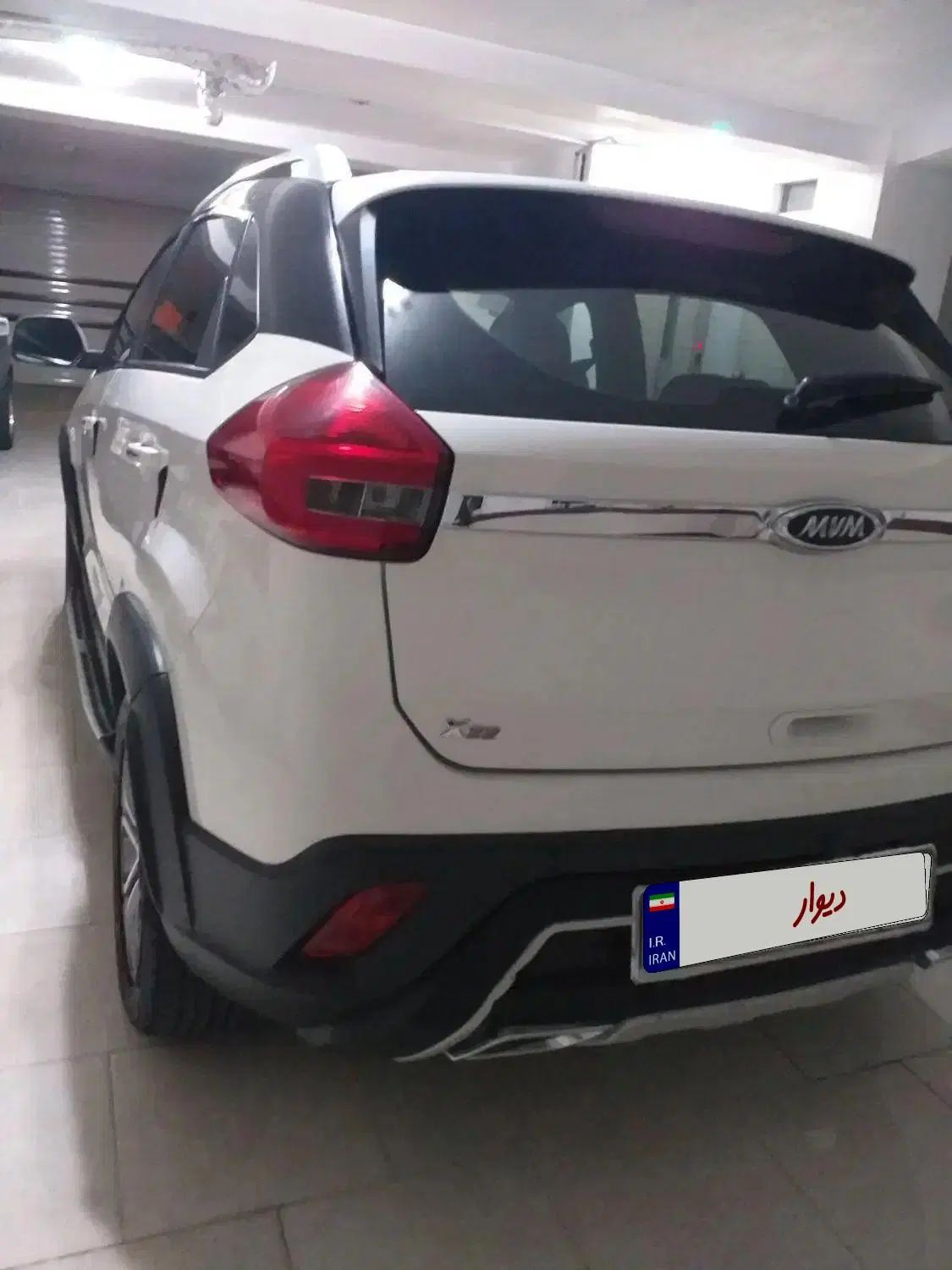 ام وی ام X22 دنده ای اسپرت اکسلنت - 1397