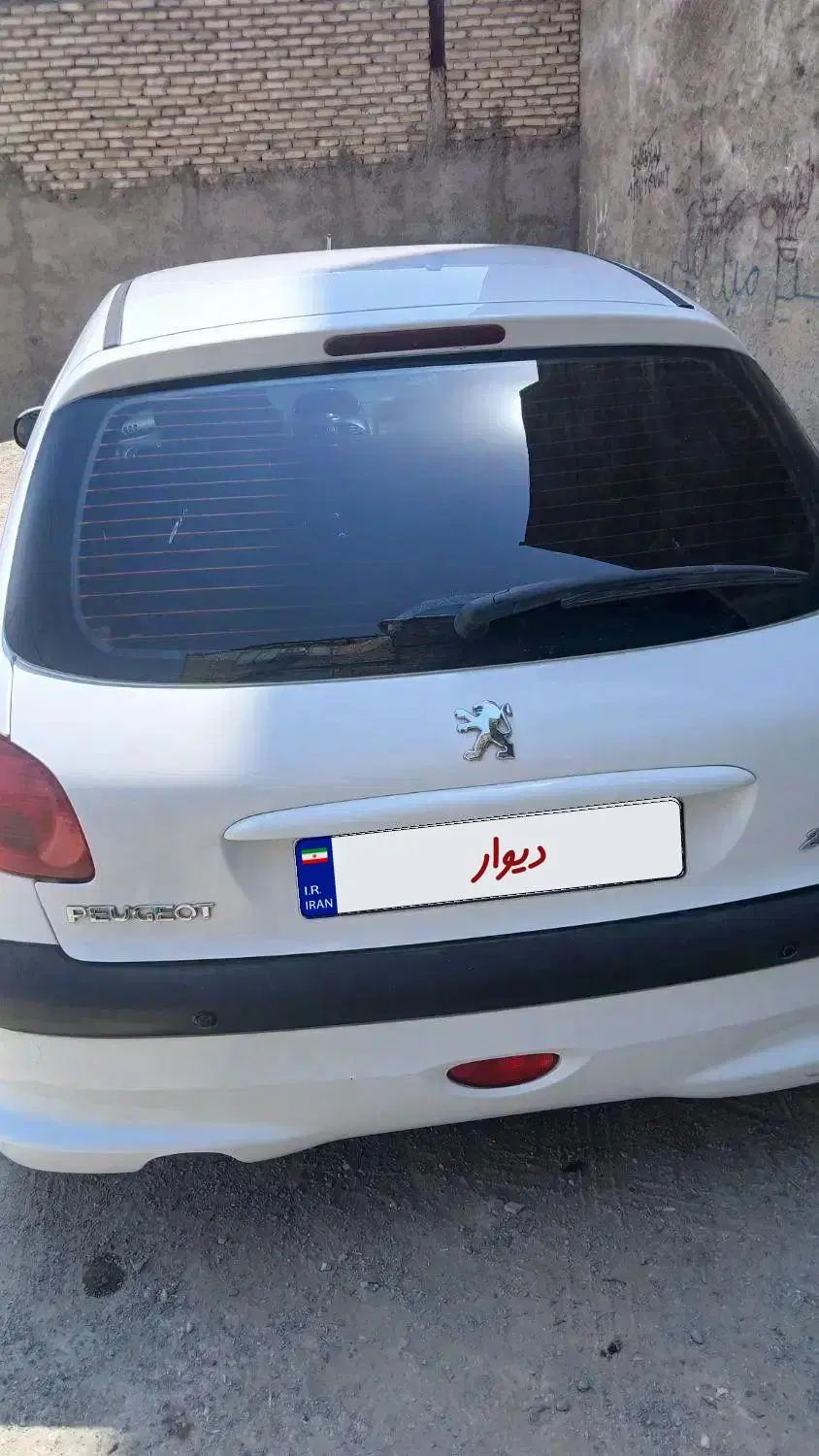 پژو 206 تیپ 3 - 1391