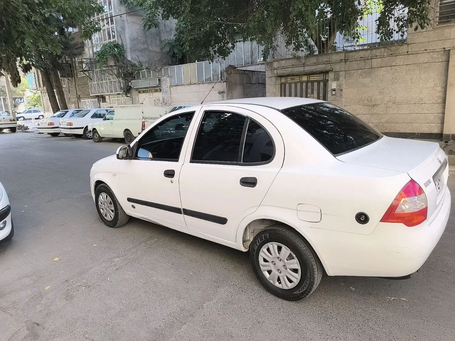 تیبا صندوق دار SX دوگانه سوز - 1392