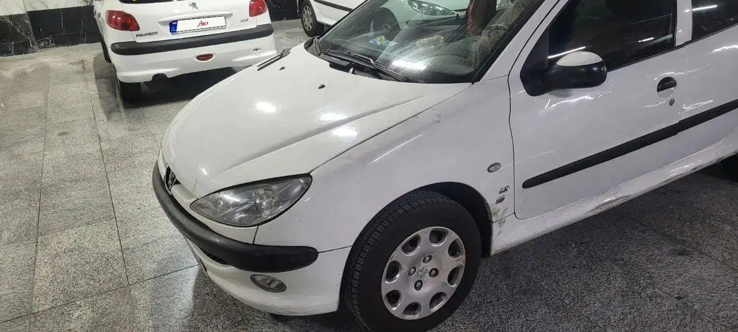 پژو ۲۰۶ صندوق دار v8 - 1396