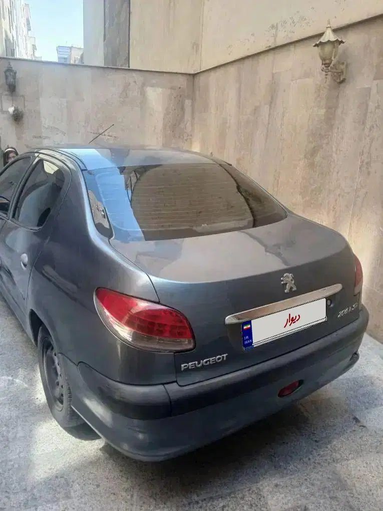 پژو ۲۰۶ صندوق دار v9 - 1387