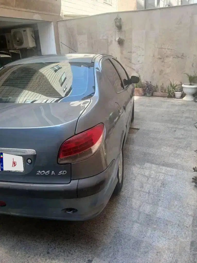 پژو ۲۰۶ صندوق دار v9 - 1387