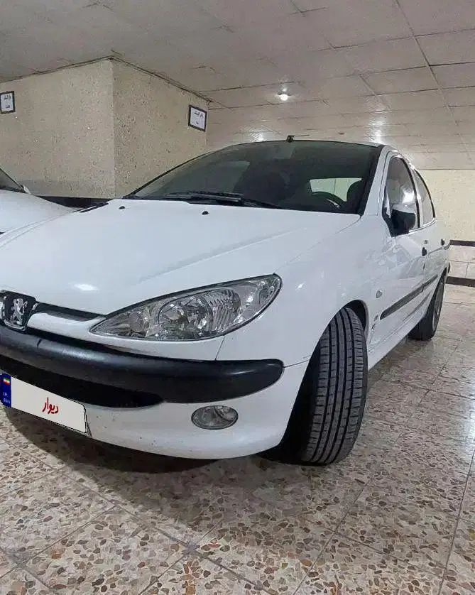 پژو ۲۰۶ صندوق دار v8 - 1395