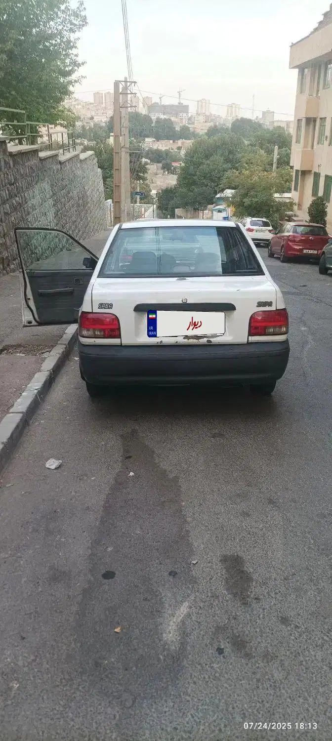 پراید صبا دوگانه‌سوز - 1387