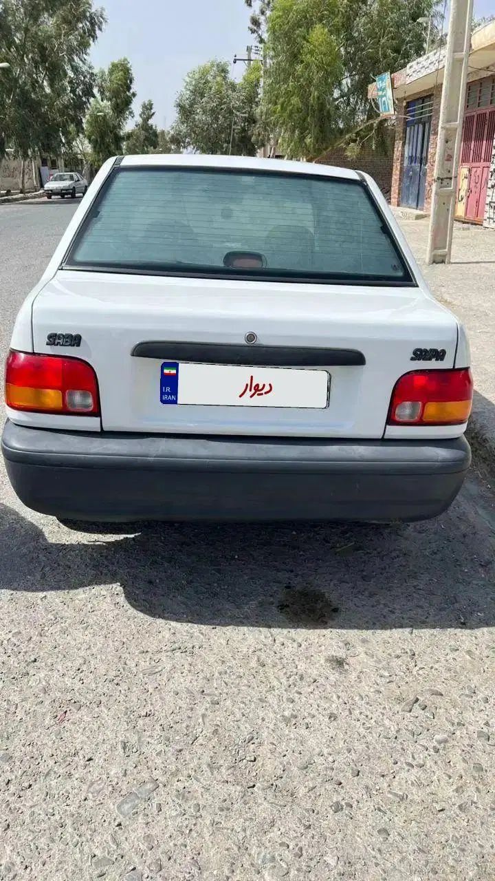پراید صبا بنزینی - 1386