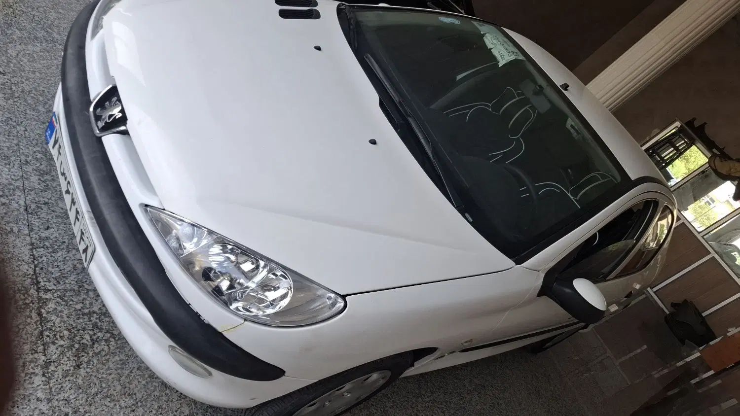 پژو ۲۰۶ صندوق دار v8 - 1396