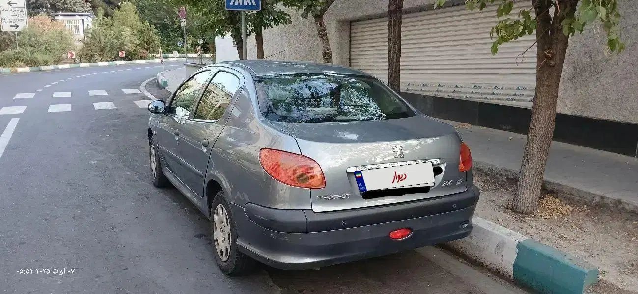 پژو ۲۰۶ صندوق دار v8 - 1393