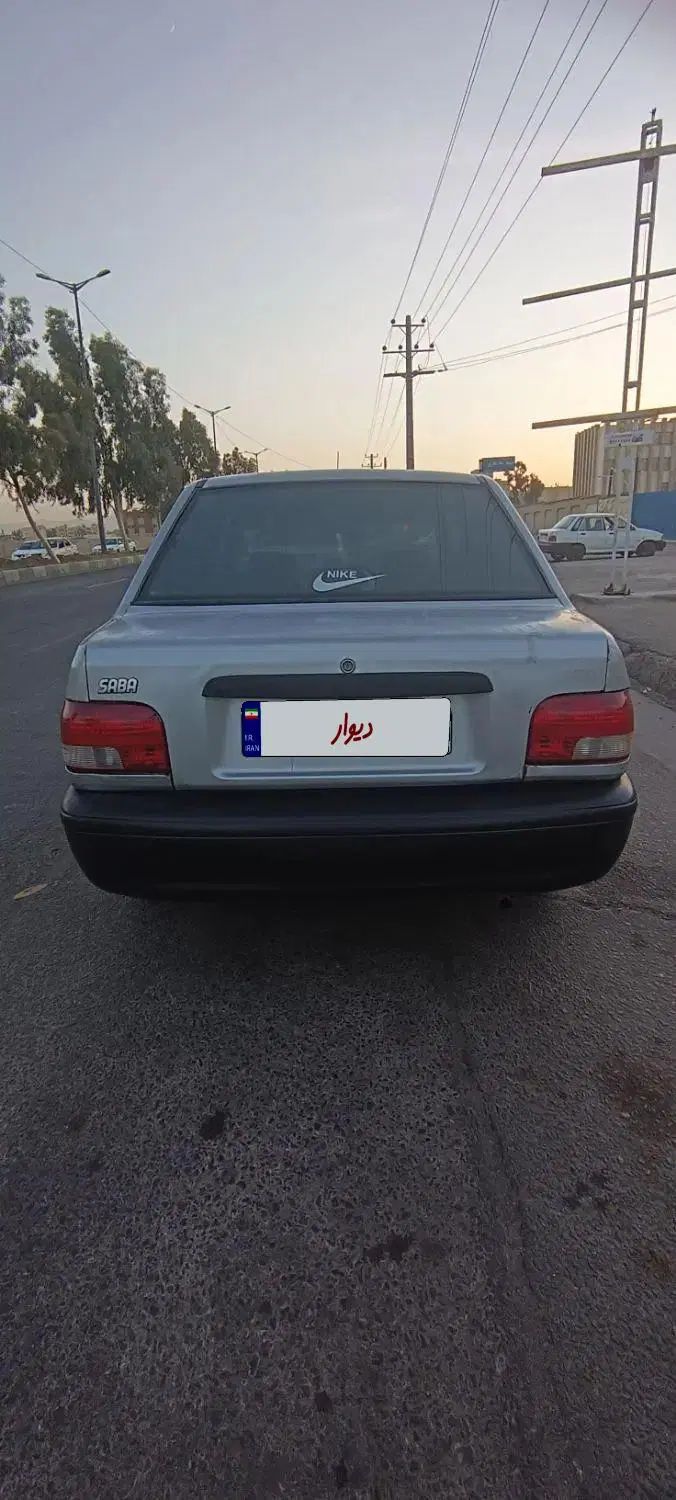 پراید صبا بنزینی - 1386