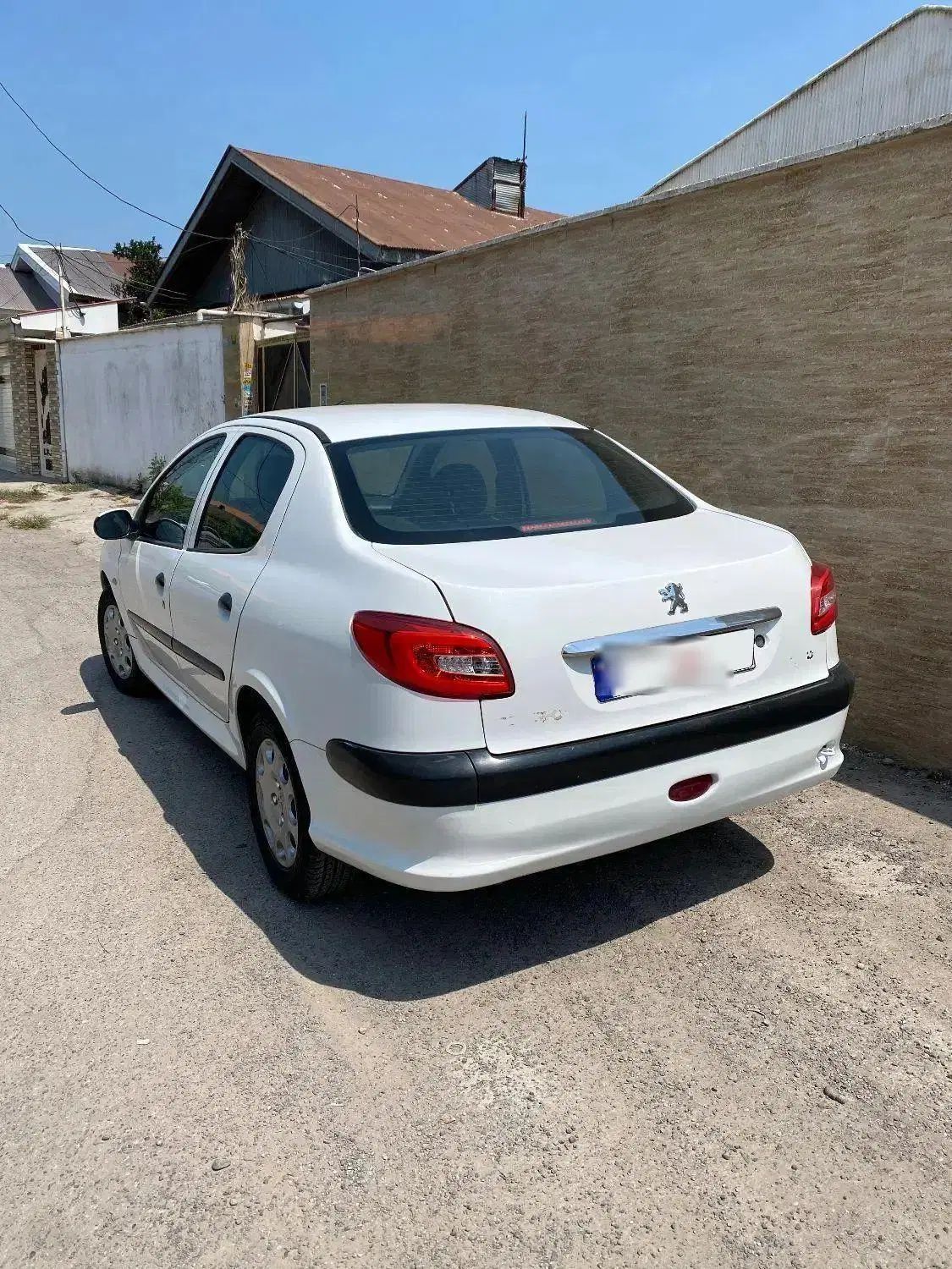 پژو ۲۰۶ صندوق دار v8 - 1389