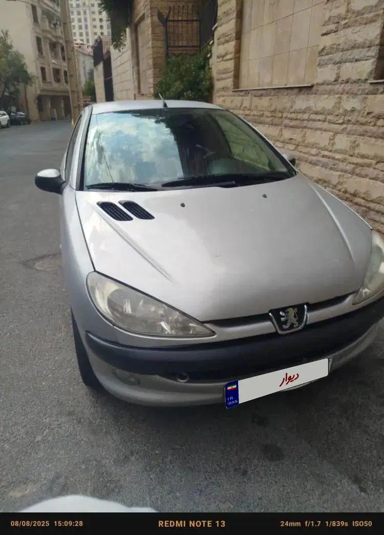 پژو ۲۰۶ صندوق دار v9 - 1386