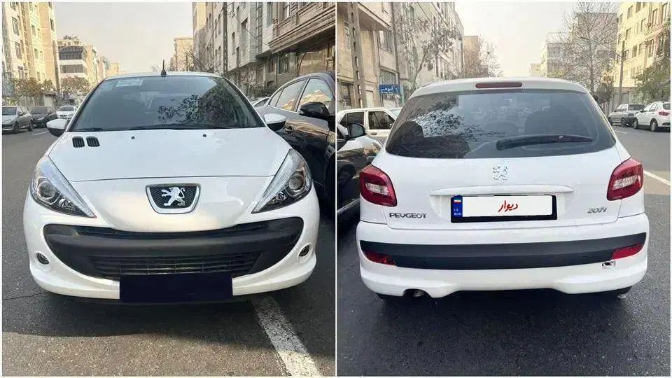 پژو 207 اتوماتیک TU5P - 1402