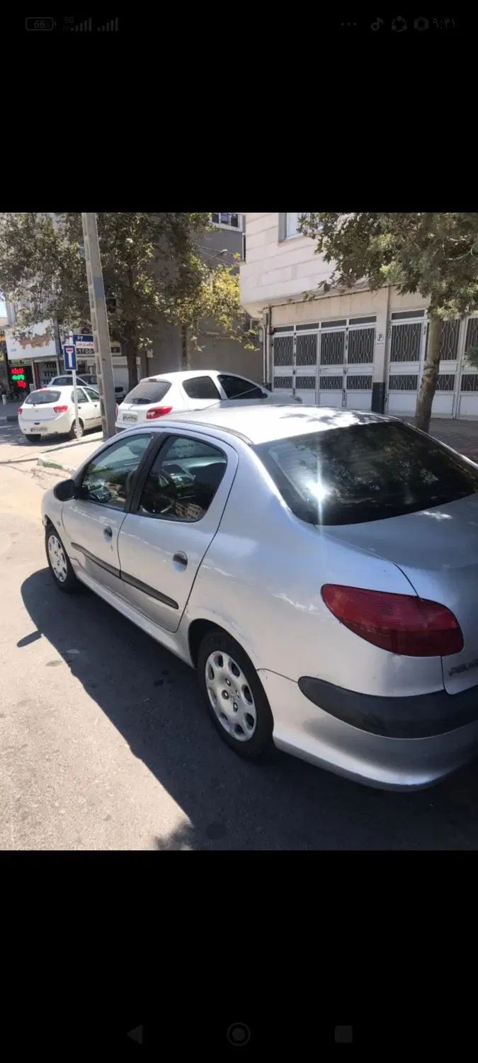 پژو ۲۰۶ صندوق دار v20 - 1387