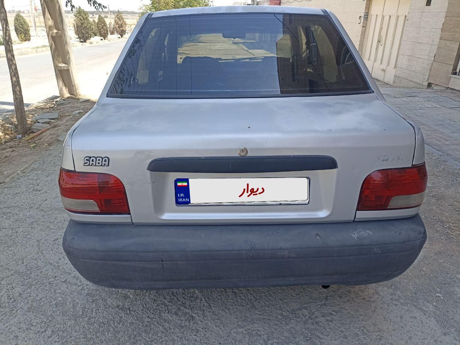 پراید صبا بنزینی - 1386