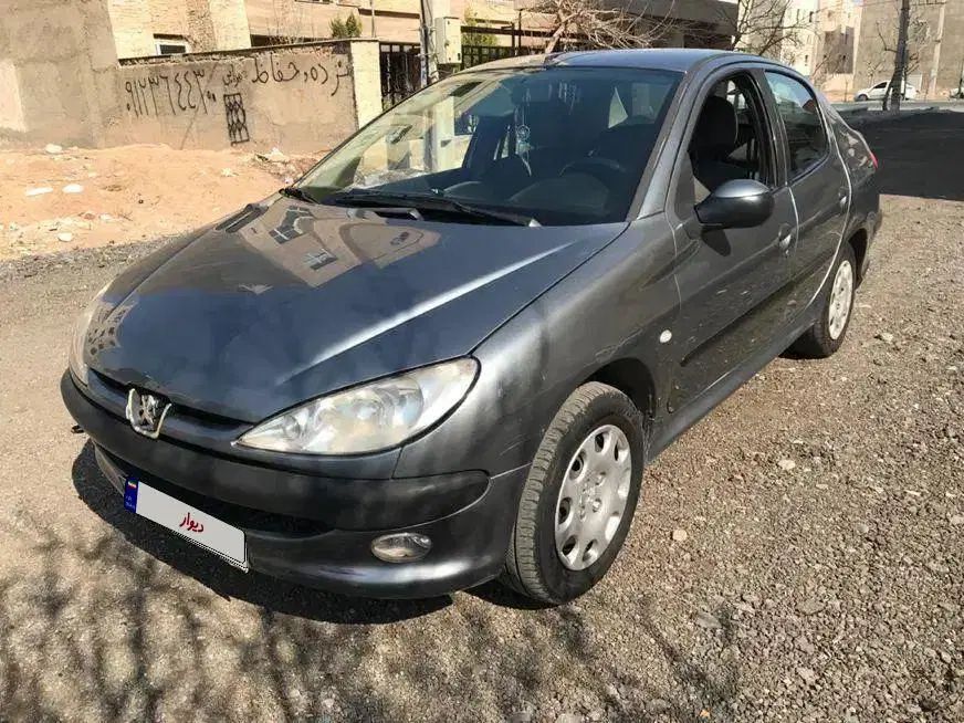 پژو ۲۰۶ صندوق دار v2 - 1387