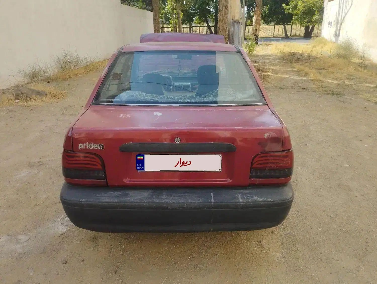 پراید صبا بنزینی - 1381