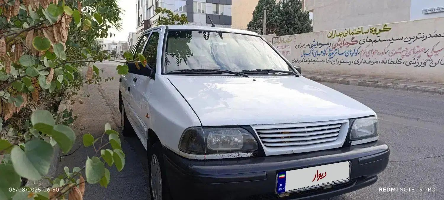 پراید صبا بنزینی - 1387