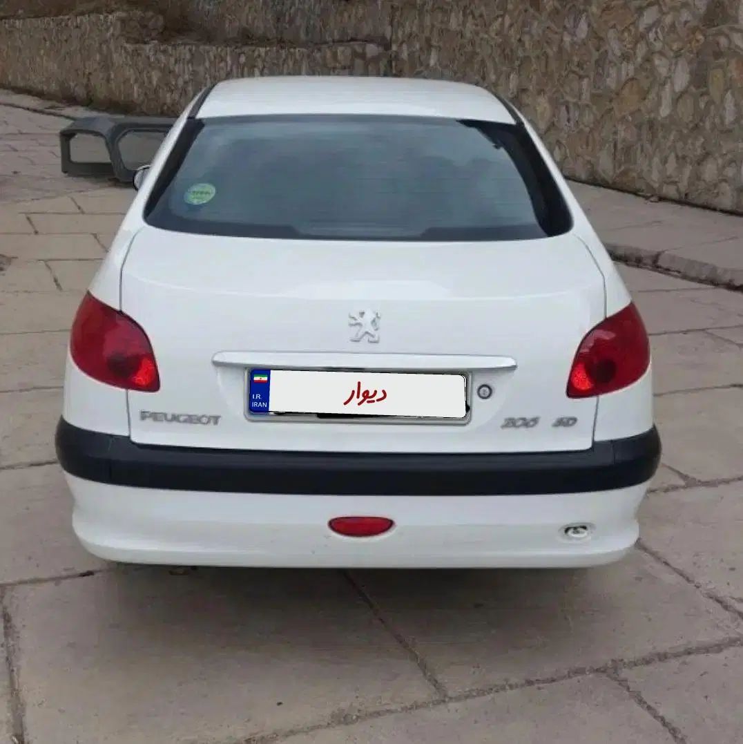 پژو ۲۰۶ صندوق دار v8 - 1399