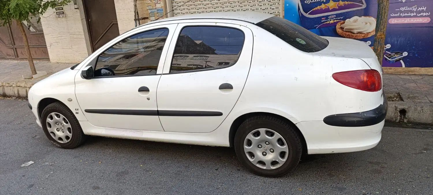 پژو ۲۰۶ صندوق دار v8 - 1398