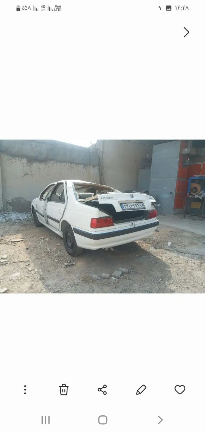 پژو پارس ELX-XU7P سفارشی - 1402