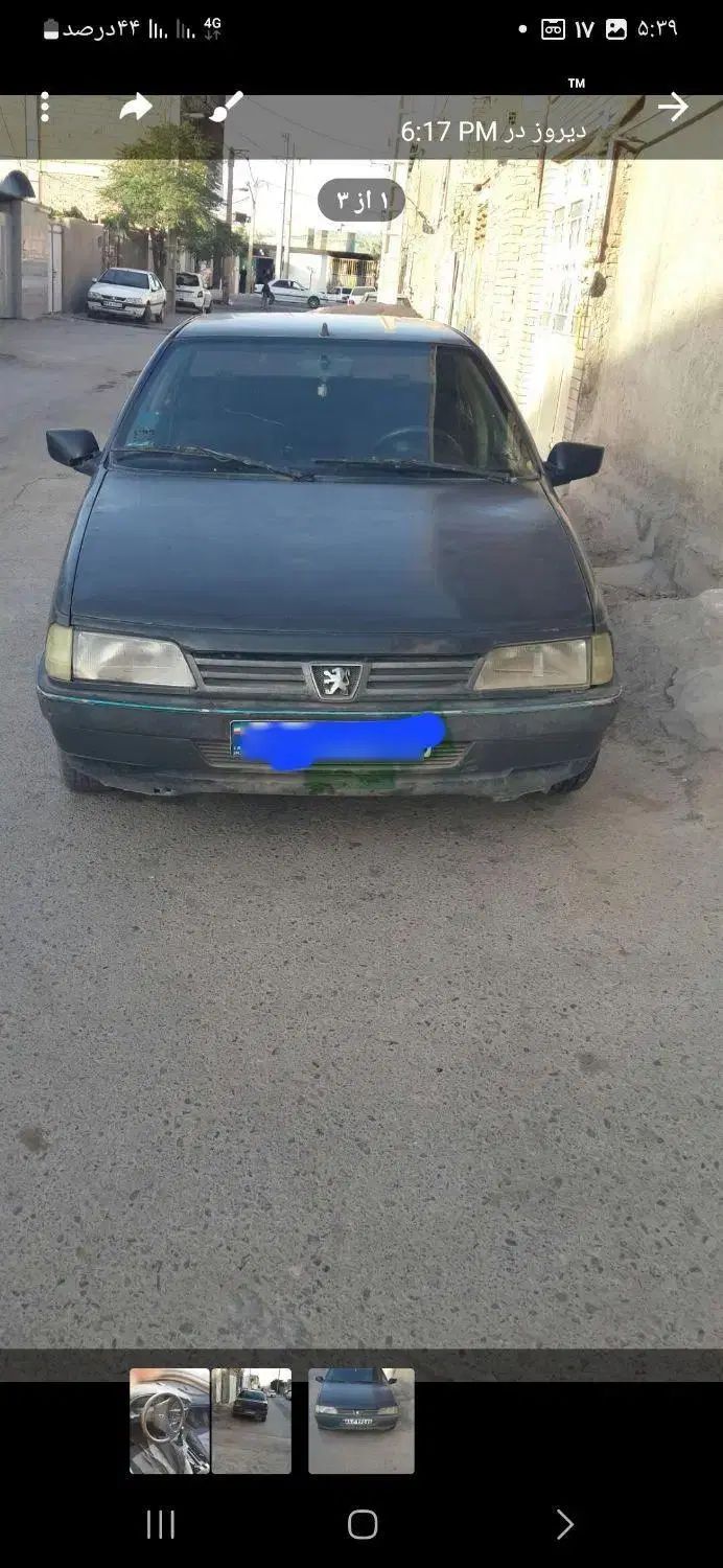 پژو روآ دوگانه سوز - 1386