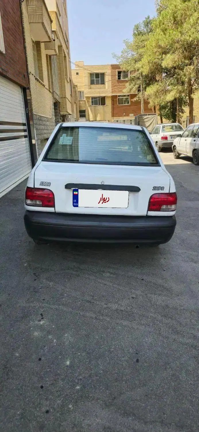 پراید صبا بنزینی - 1386