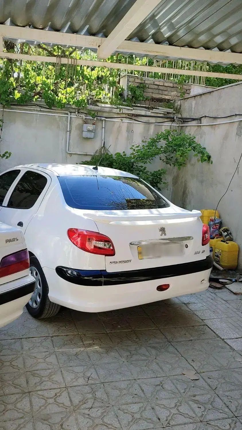 پژو ۲۰۶ صندوق دار v20 - 1386