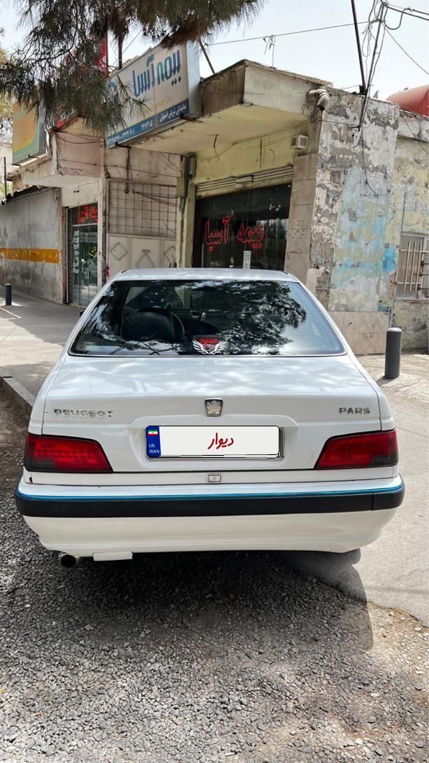 پژو پارس دوگانه سوز - 1386