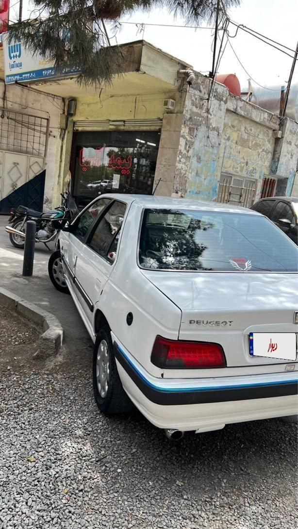 پژو پارس دوگانه سوز - 1386