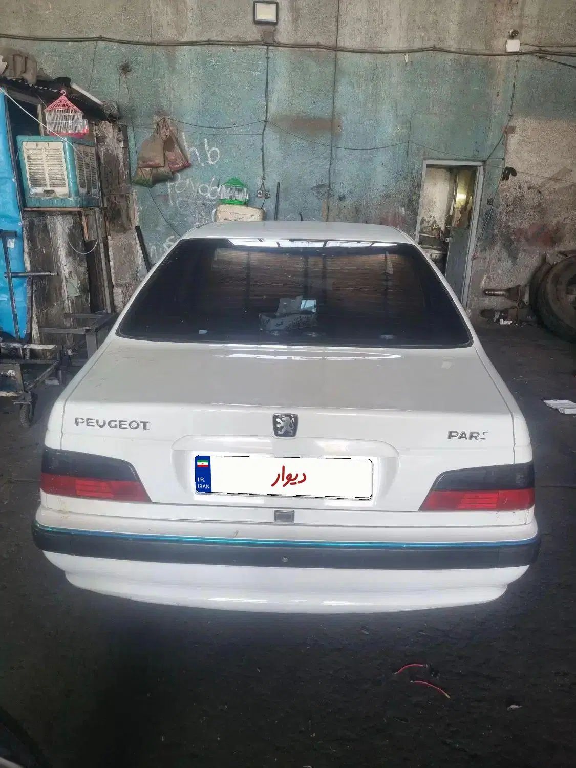 پژو پارس دوگانه سوز - 1386