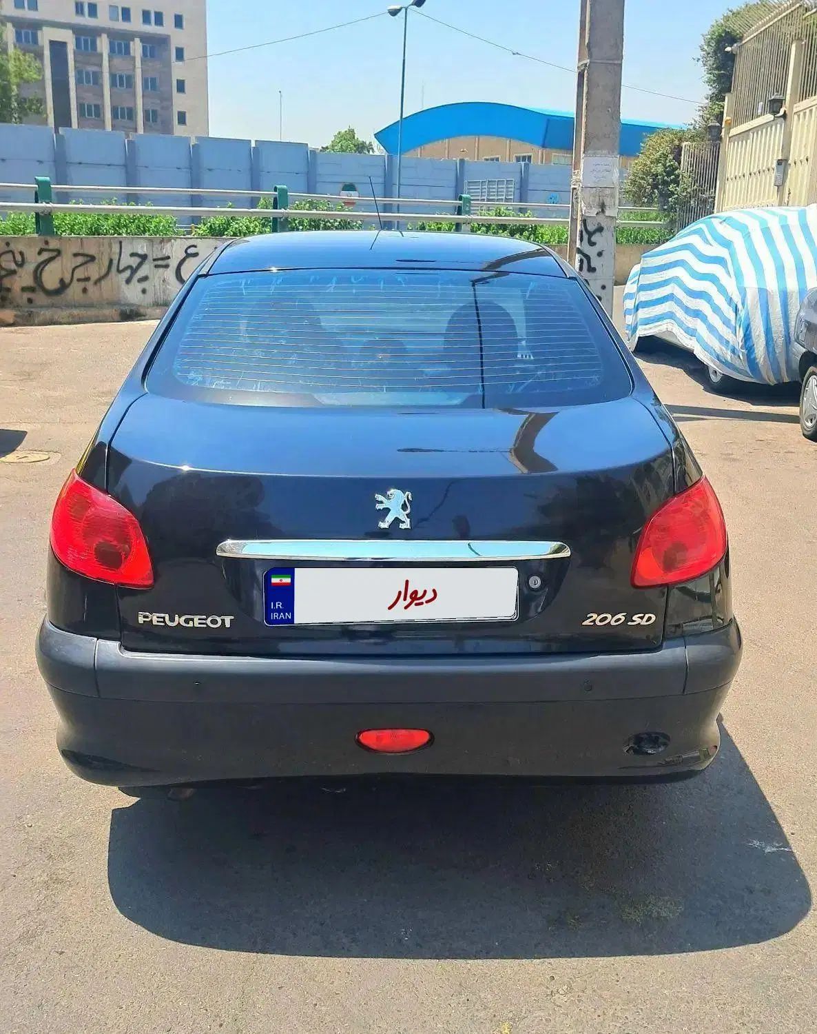 پژو ۲۰۶ صندوق دار v8 - 1394