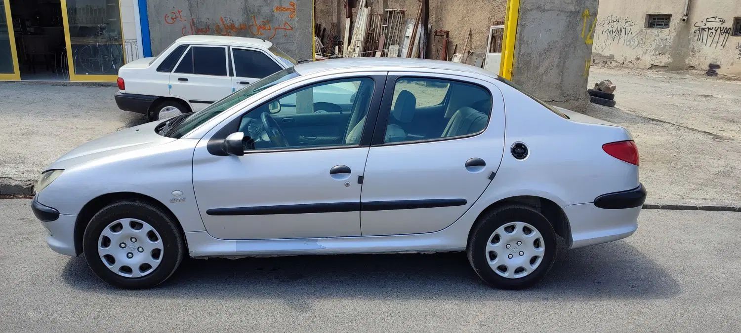 پژو ۲۰۶ صندوق دار v8 - 1387