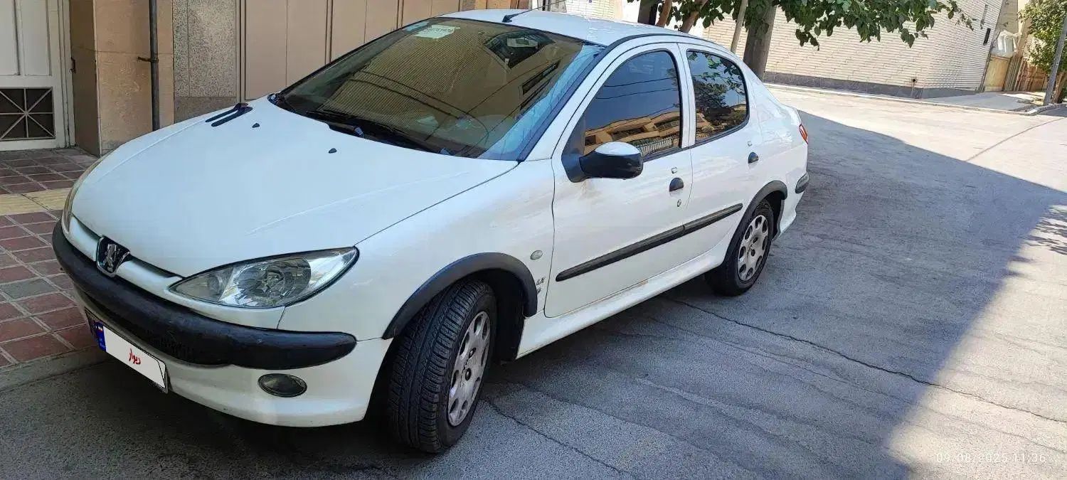 پژو ۲۰۶ صندوق دار v8 - 1395