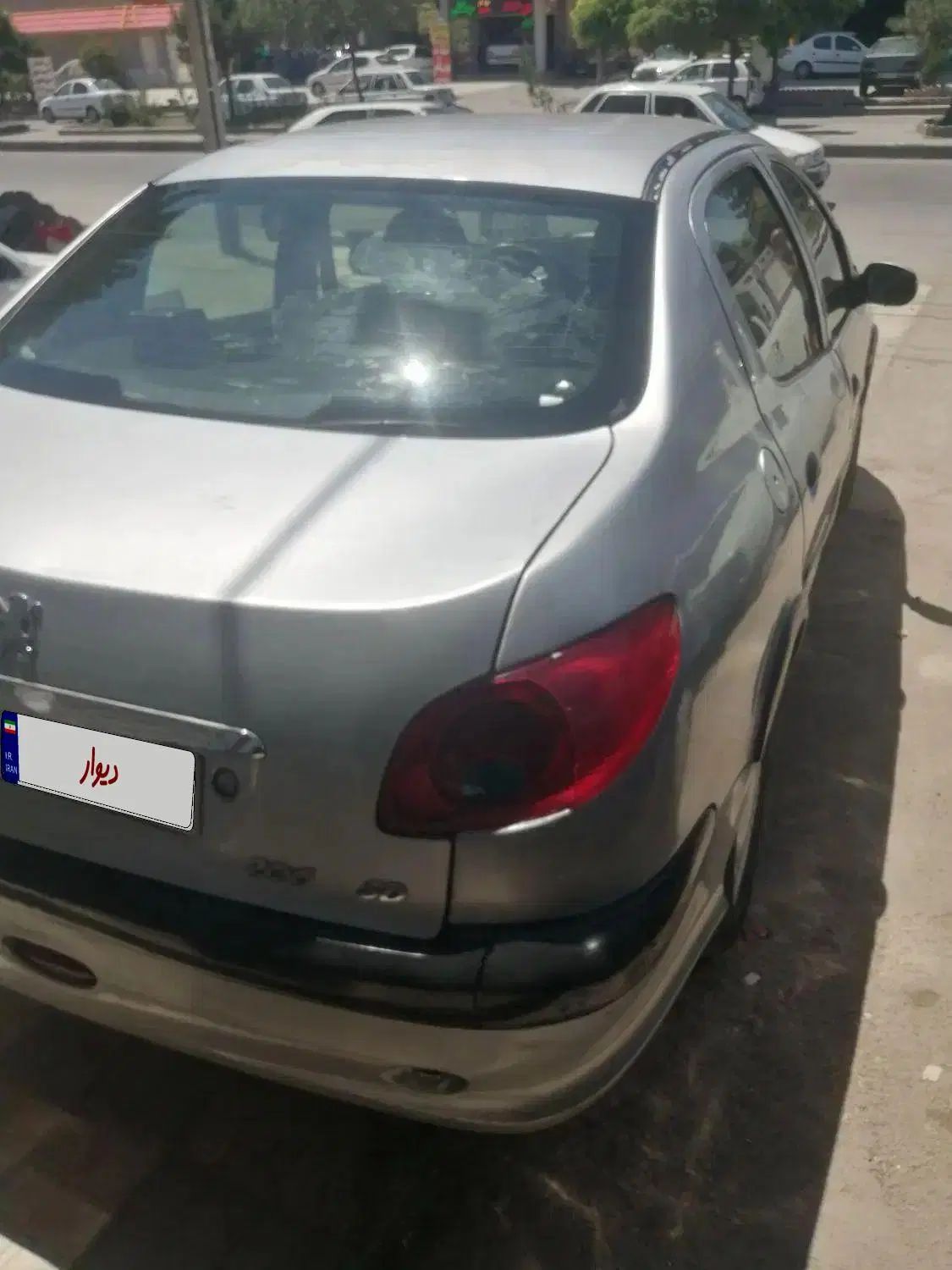 پژو ۲۰۶ صندوق دار v8 - 1386