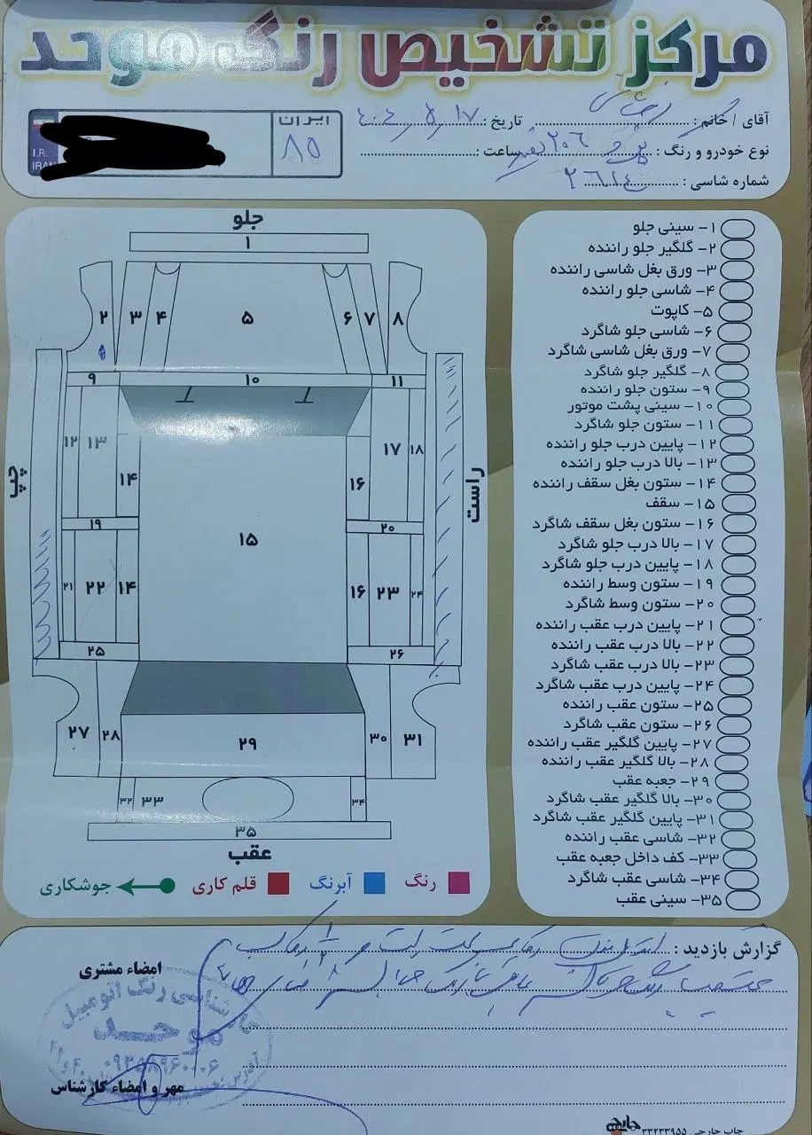 پژو 206 تیپ 5 - 1395