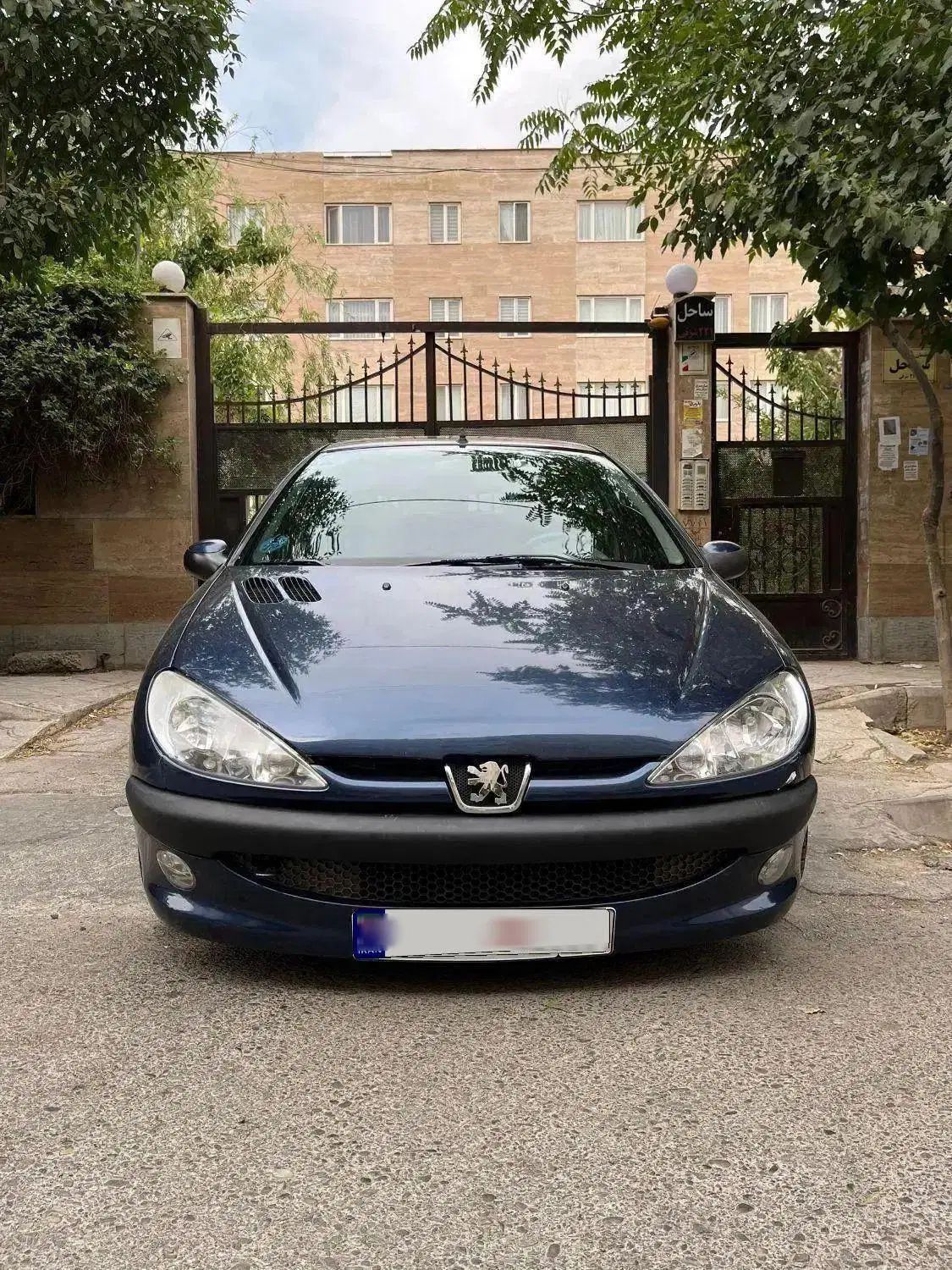 پژو ۲۰۶ صندوق دار v8 - 1386