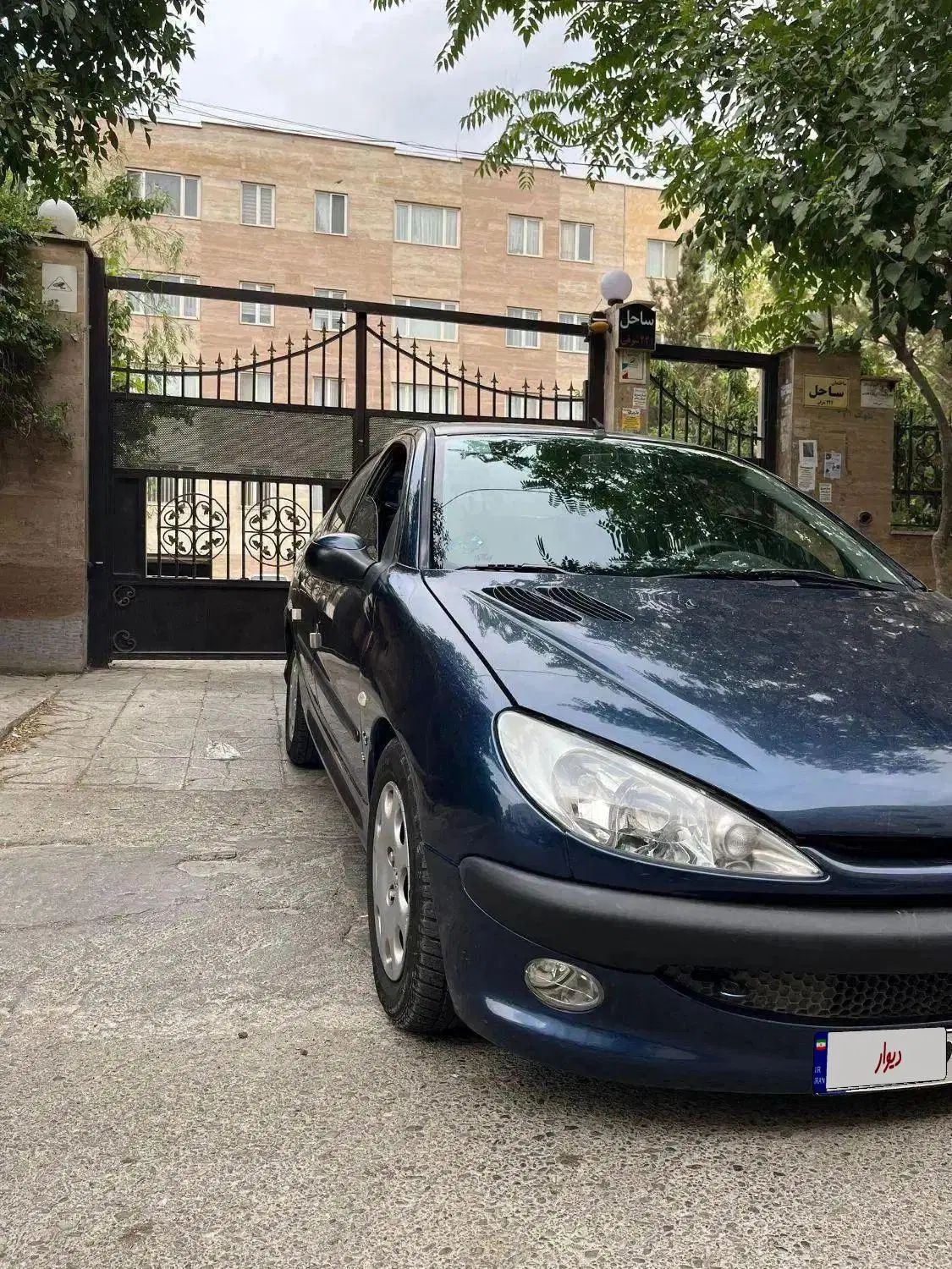پژو ۲۰۶ صندوق دار v8 - 1386