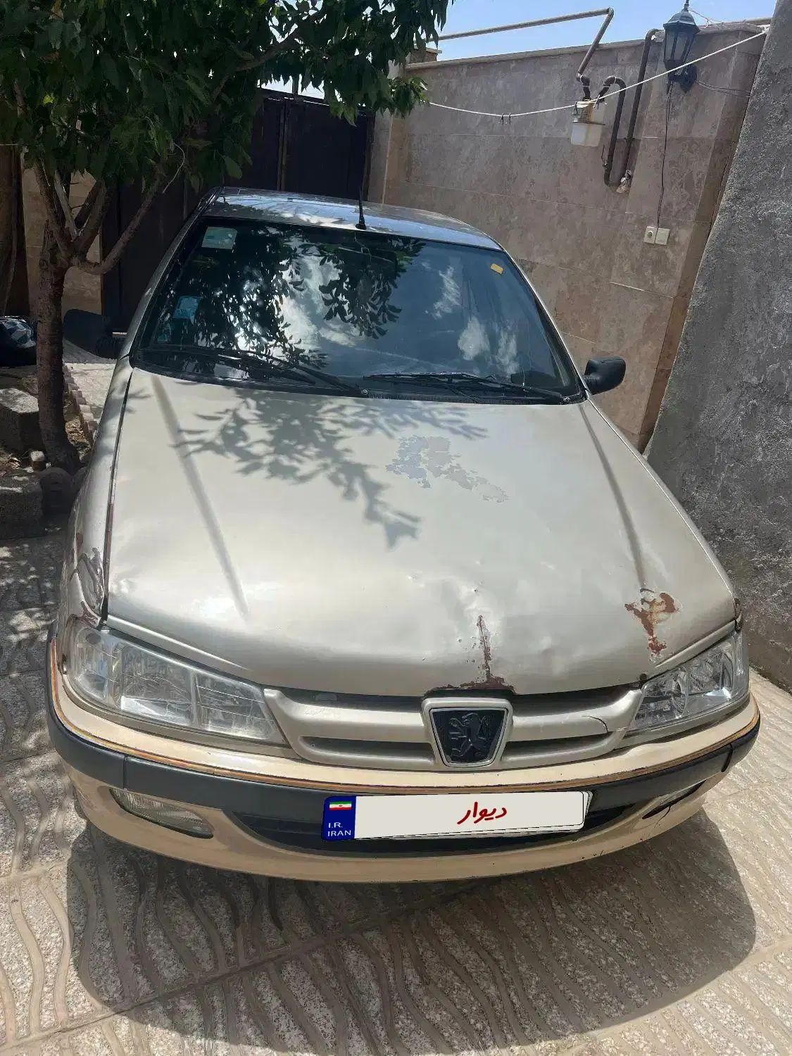 پژو پارس دوگانه سوز - 1386